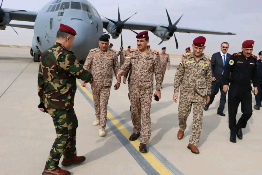 رئيس أركان الجيش يصل الى اقليم كردستان برفقة وفد عسكري