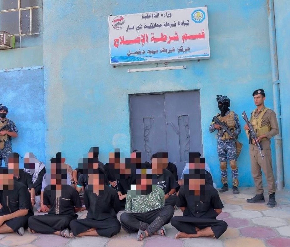 الداخلية تعلن اصابة 6 مواطنين والقبض على 27 متورطاً بنزاع عشائري في ذي قار