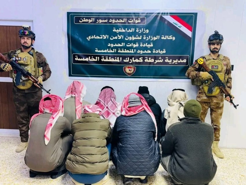 القبض على 8 أشخاص بينهم 7 عرب لممارستهم الصيد غير القانوني في بادية النجف